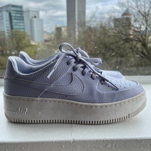 Lavender Purple Air Force 1's